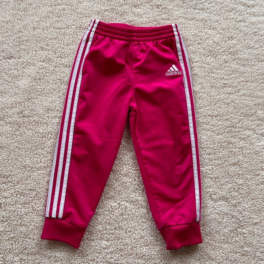 Hot Pink Adidas Track Pants